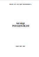 MUSİQİ PEDAQOGİKASI